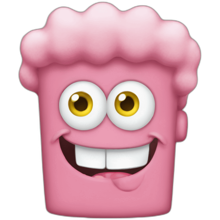 Spongebob fusion with patrick emoji