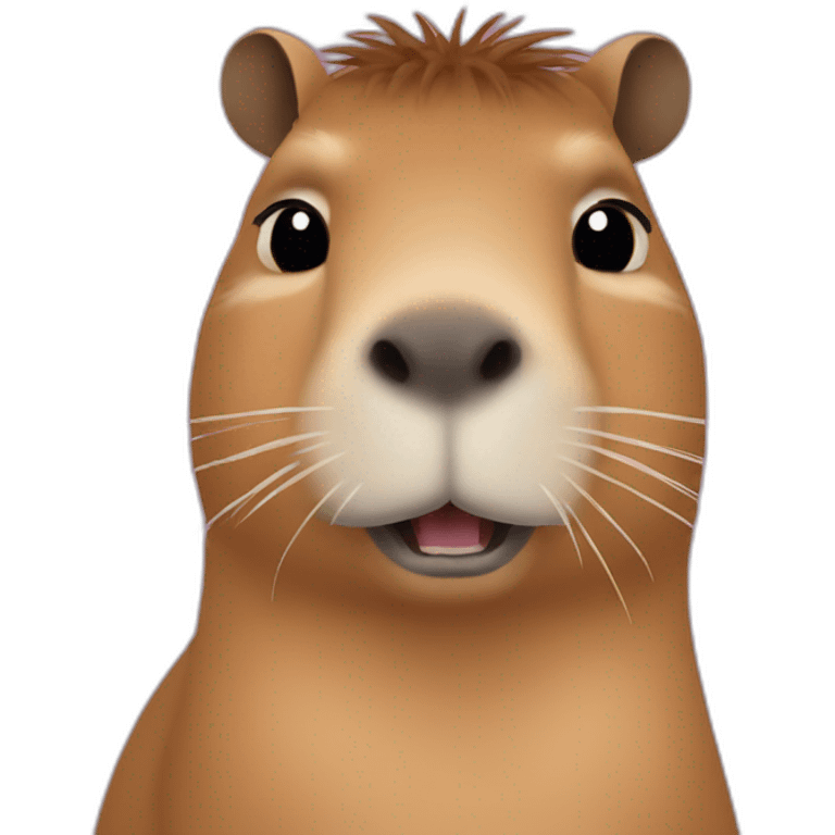 Capybara emoji