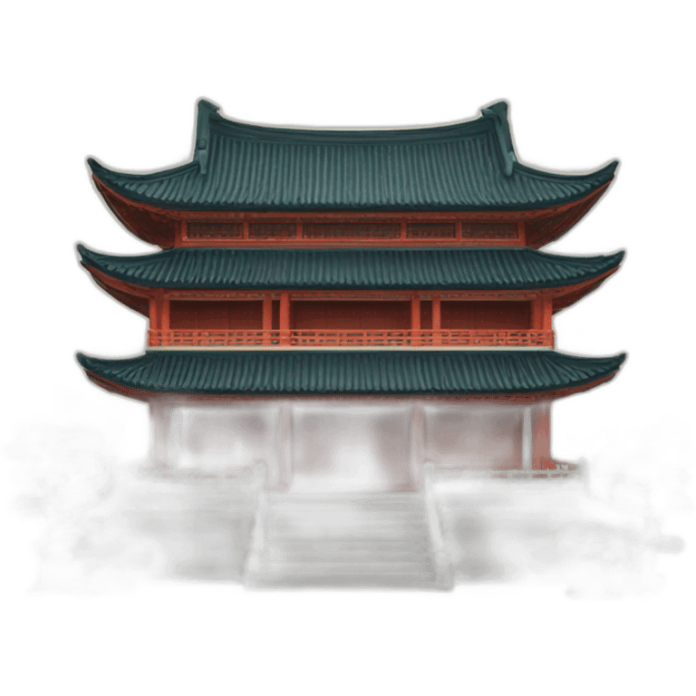 Chinese style architecture emoji