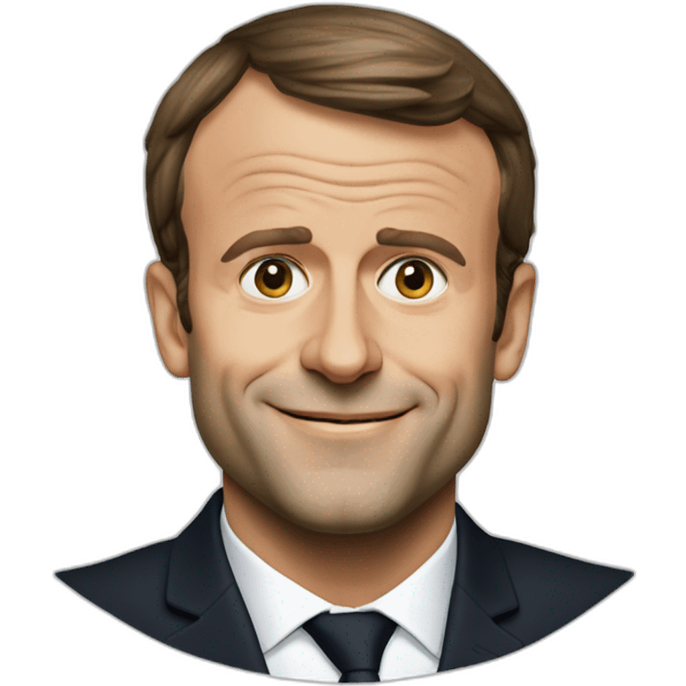 Emmanuel Macron emoji