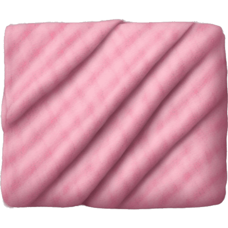 Cozy pink blanket  emoji