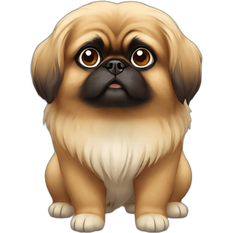 Pekingese dog emoji