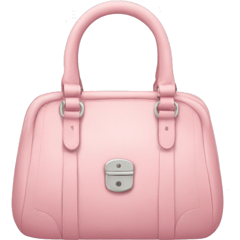 Pastel pink purse emoji