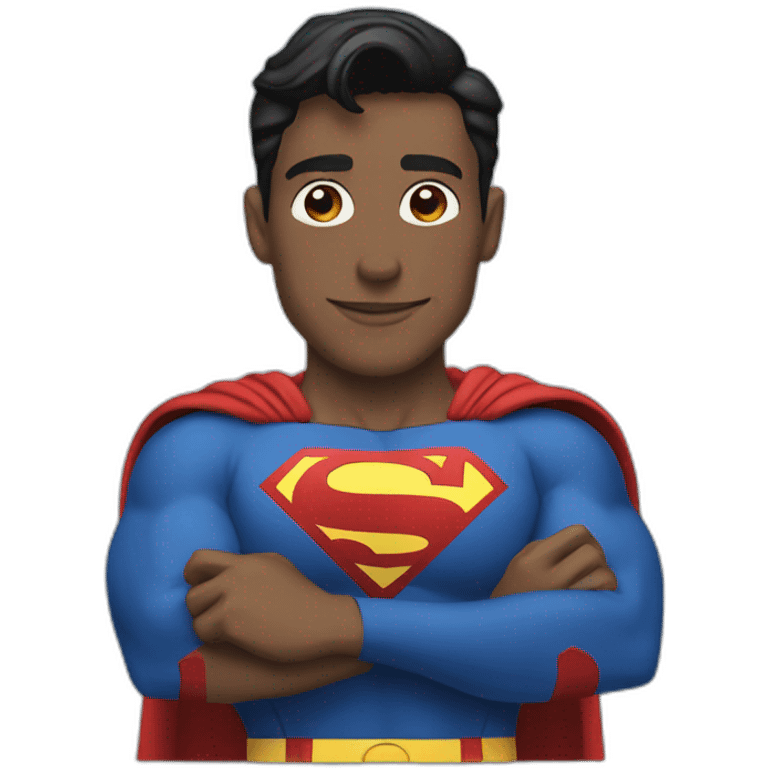 Gay superman emoji