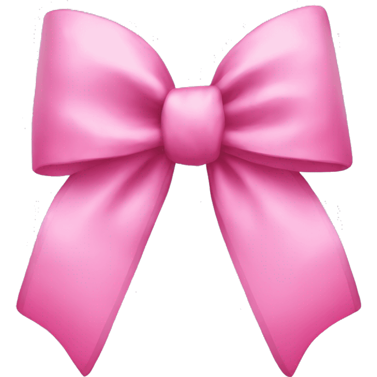 Pink bow emoji