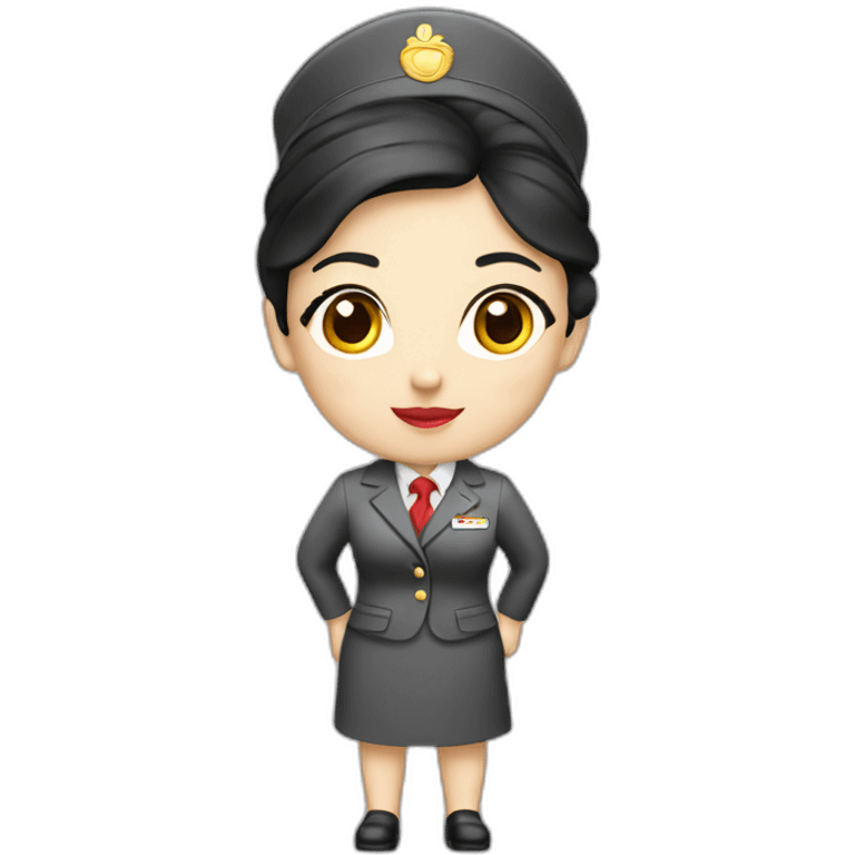 Asiana Airline's stewardess emoji