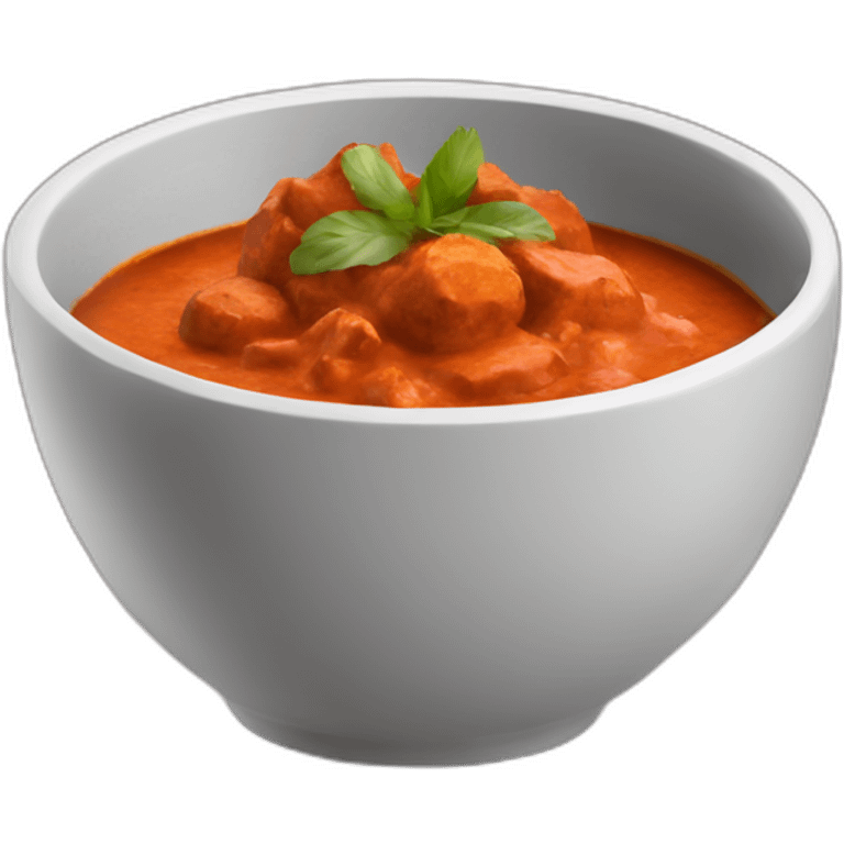 tikka masala in a bowl emoji