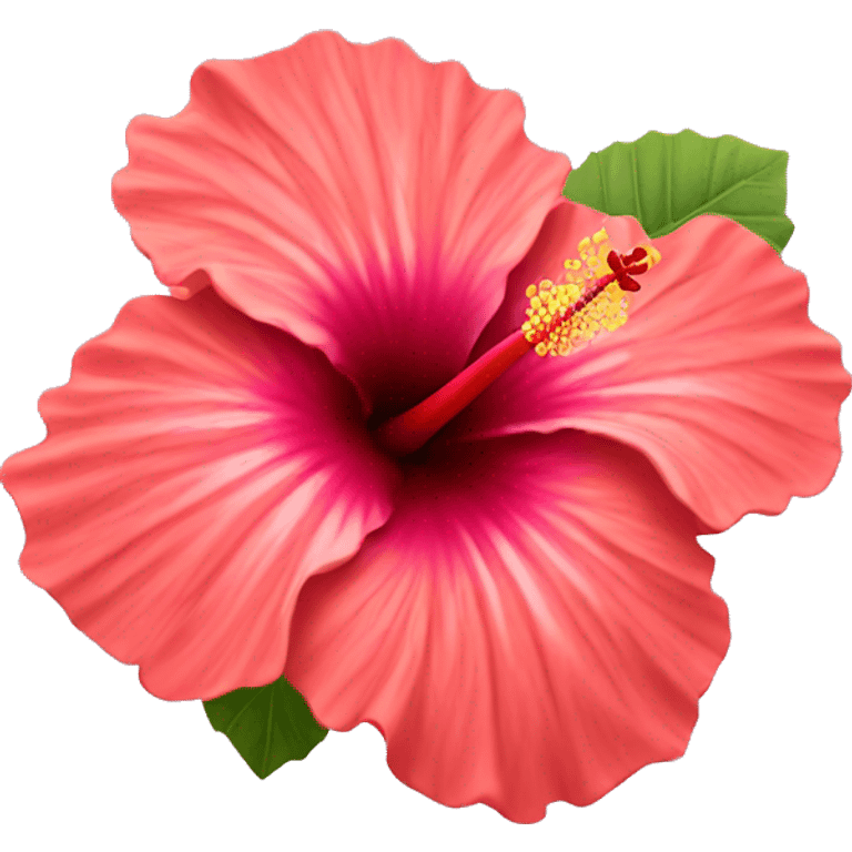 Hibiscus flower emoji