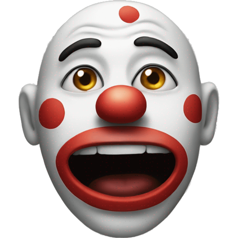 person clown face emoji