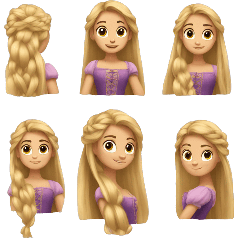 Rapunzel emoji