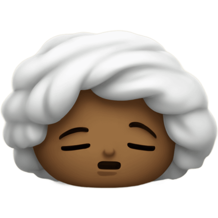 Sleepy emoji