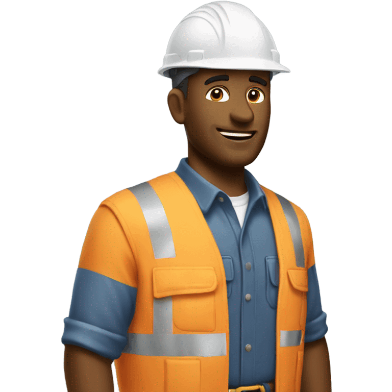 Contractor on dolphin emoji