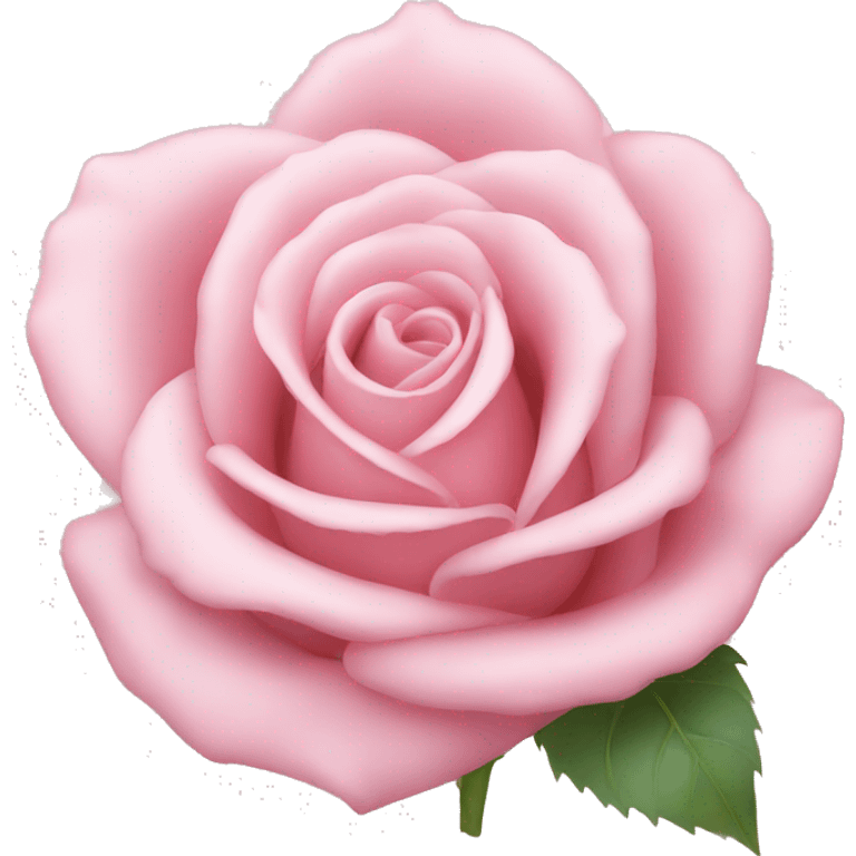 Light pink rose emoji