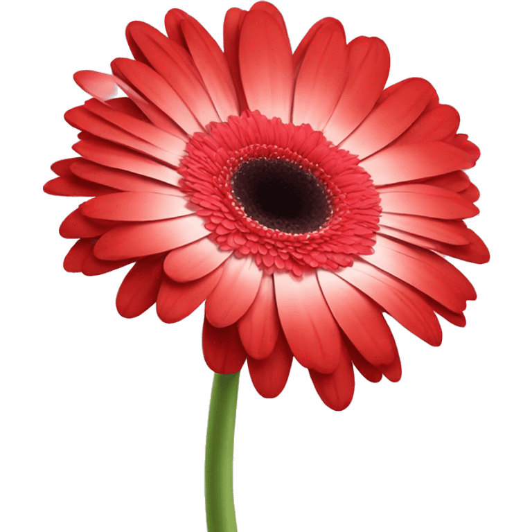 Red Gerberas flowers emoji