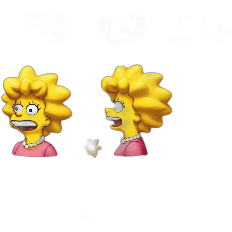 Lisa Simpson en Chewing-gum  emoji