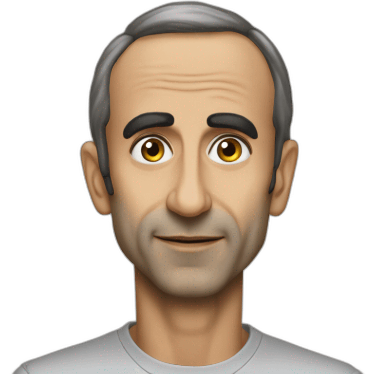 Zemmour qui frappe macron emoji