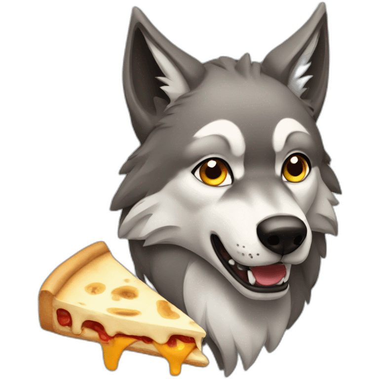 hungry Wolf emoji