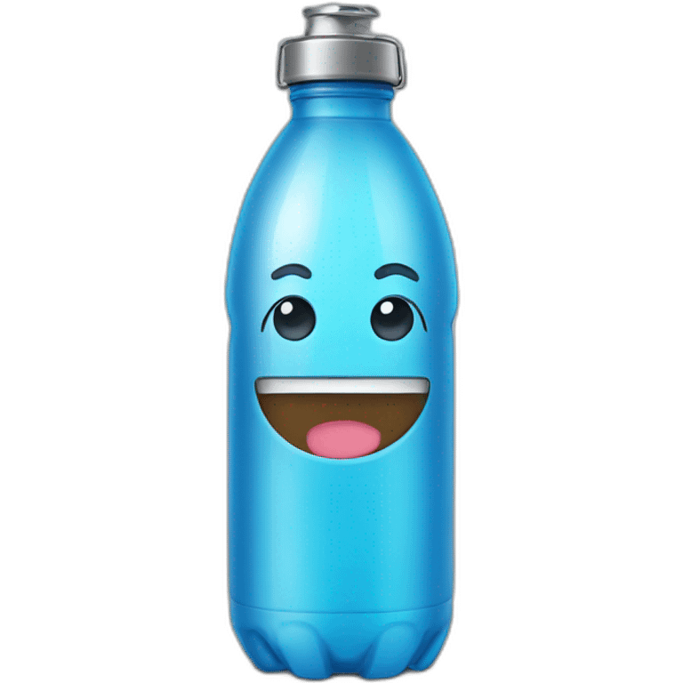 Emoji of a water bottle emoji