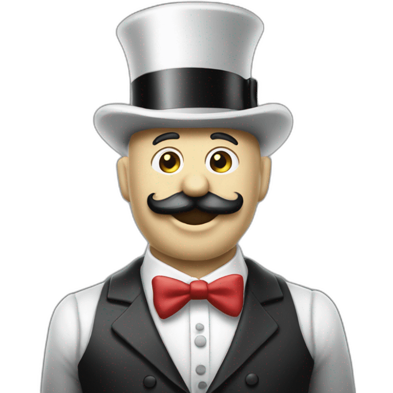 Monopoly man emoji