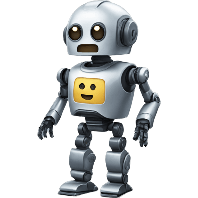 robot named RoMan Talk emoji