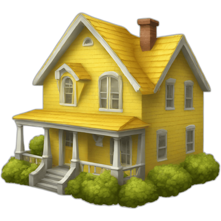 A house yellow emoji