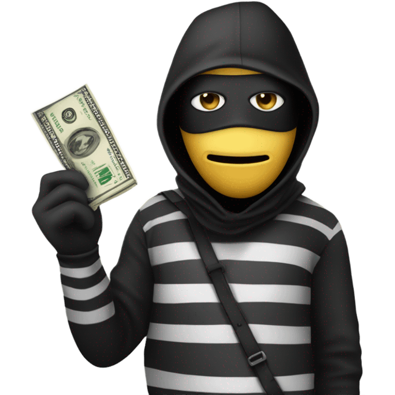 Robber emoji emoji