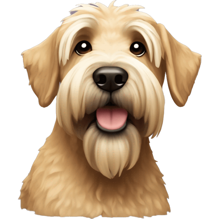 Soft coated wheaten terrier emoji