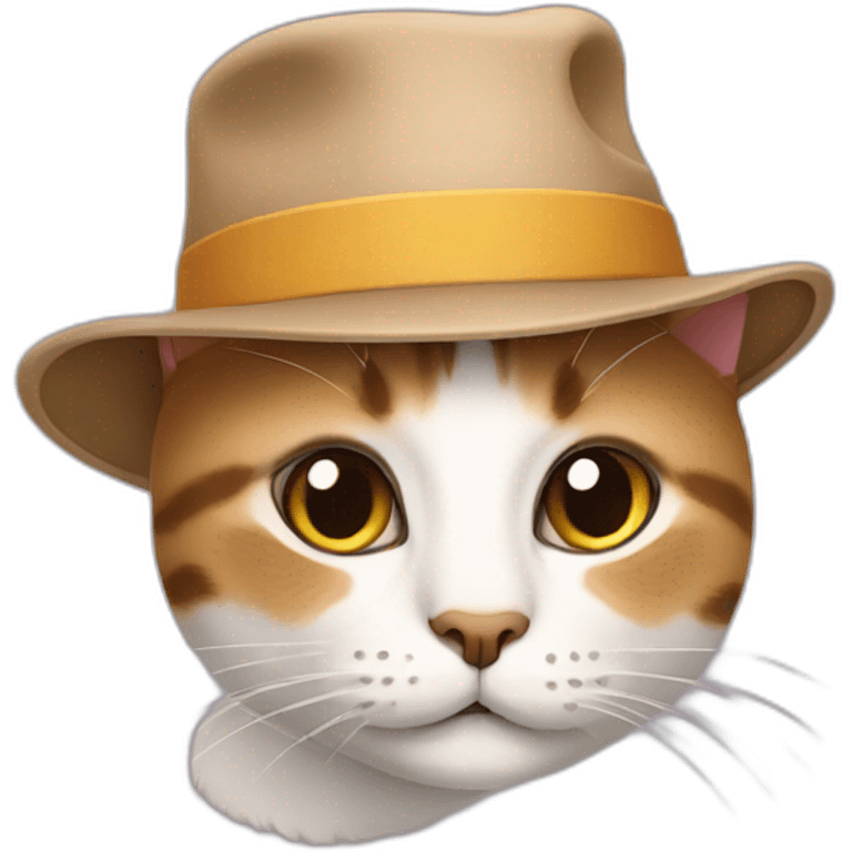 cat with hat emoji