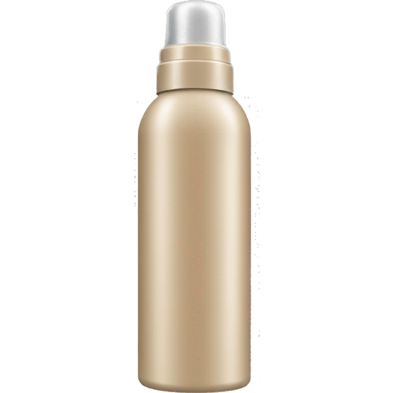 hair spray bottle beige emoji