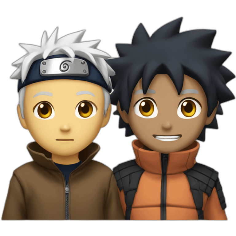 Naruto brown with barb emoji