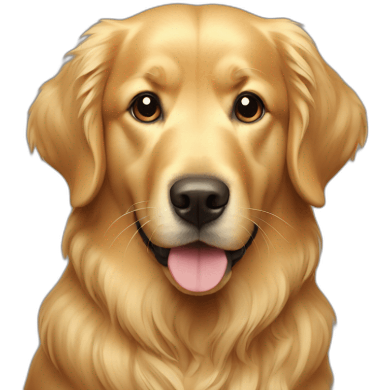 golden retriever emoji