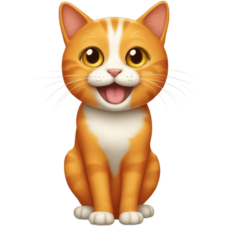 orange cat emoji