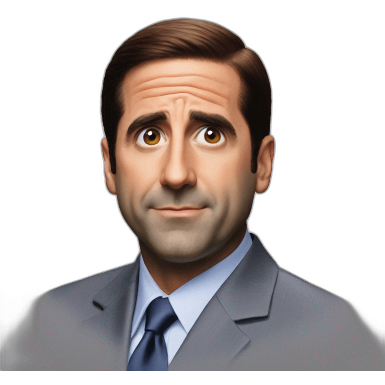 photo real Michael scott emoji