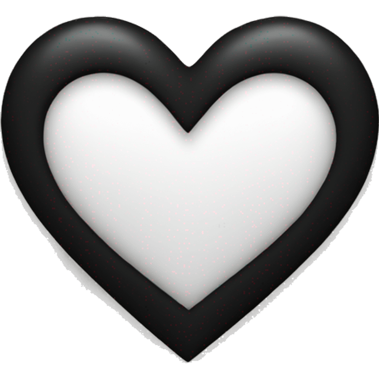 Black heart emoji