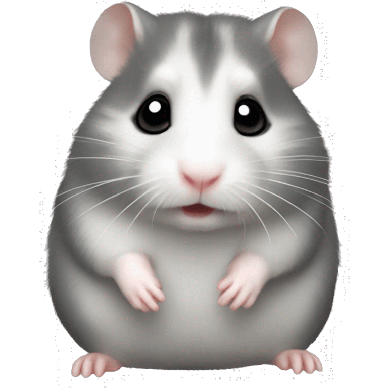 grey dwarf hamster emoji