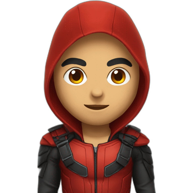 Red hood emoji