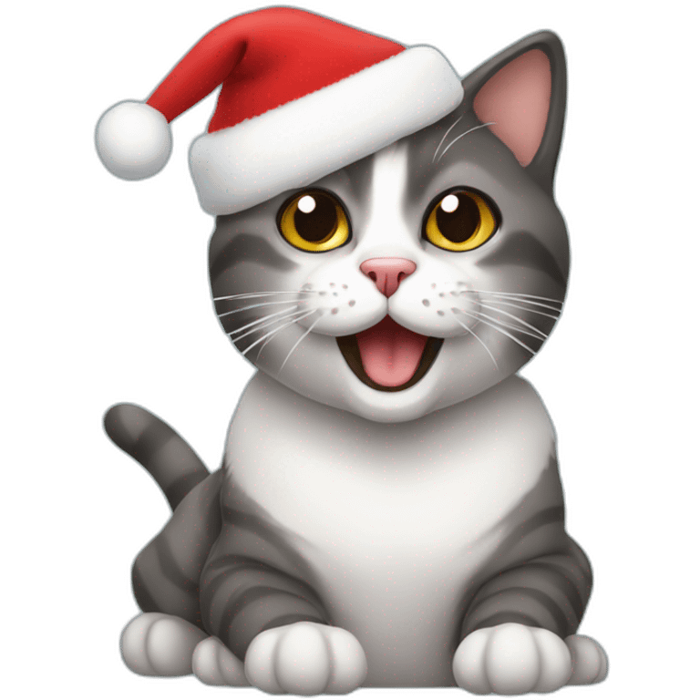 CAT christmas emoji