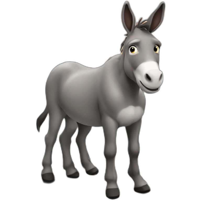 donkey-on-rails emoji