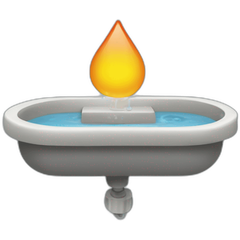 couner warm water utilities emoji