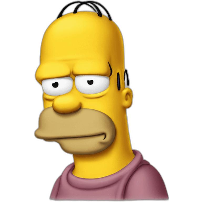 Homer simpson iPhone emoji emoji