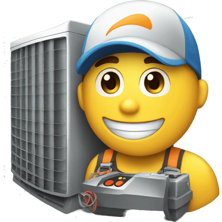 Air conditioner servicing  emoji