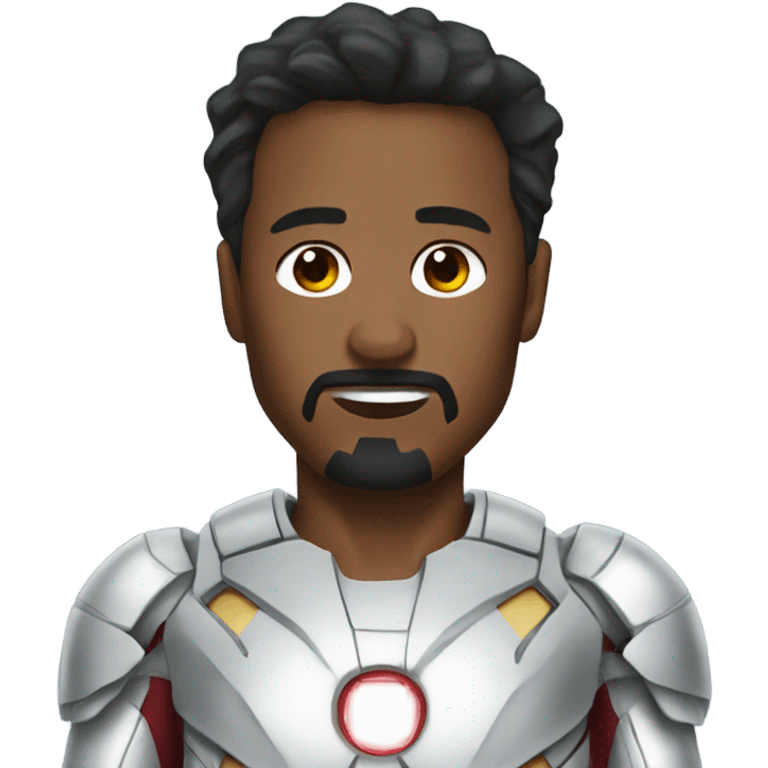 Iron man wearing pajamas emoji