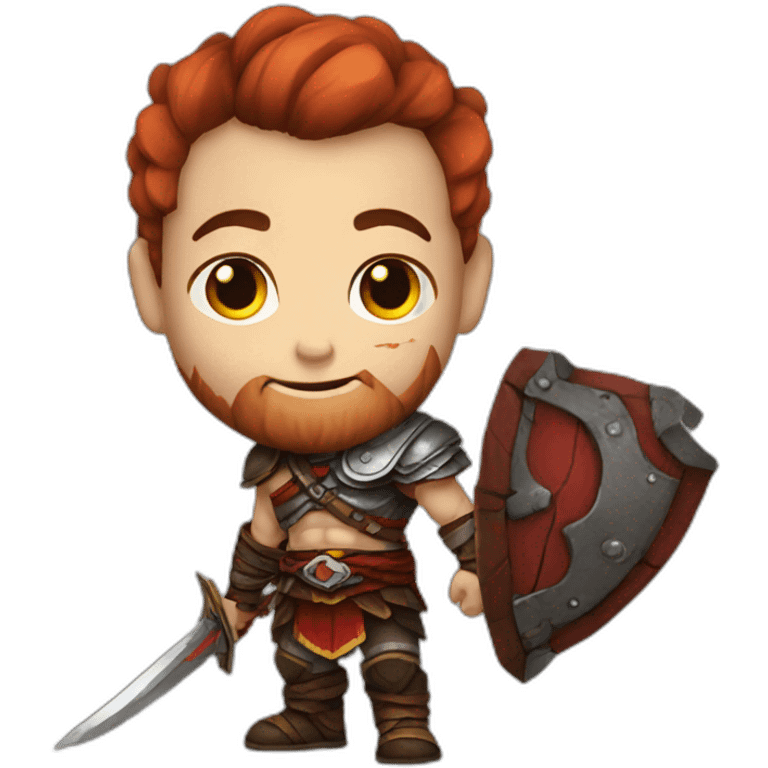 Young kratos  emoji