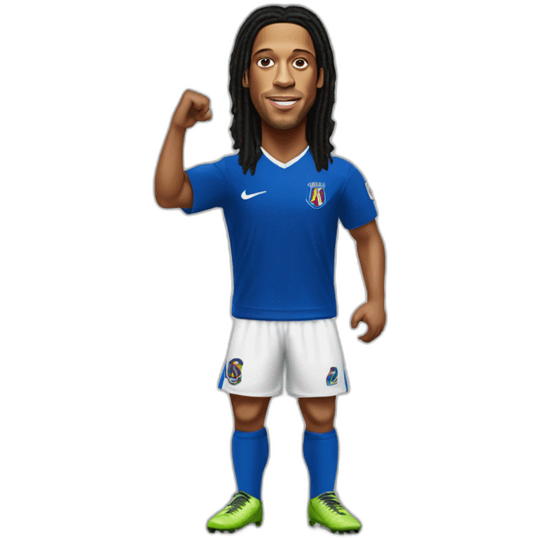 ronaldinho realistic football player emoji