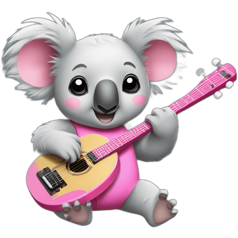 koala with pinky band playing padel emoji