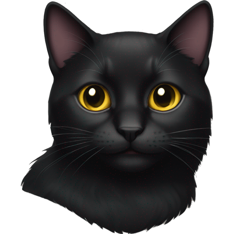 Black cat emoji