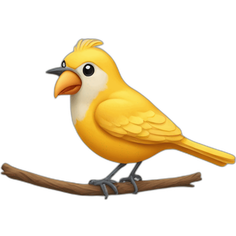 funny bird emoji