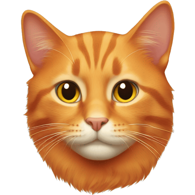 Orange cat  emoji