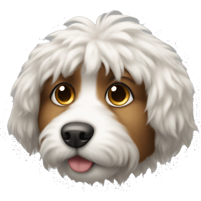 cute fluffy dog emoji