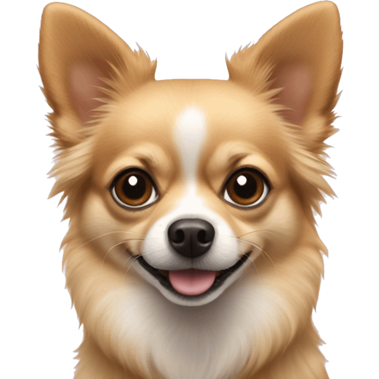 Pomeranian chihuahua mix  emoji